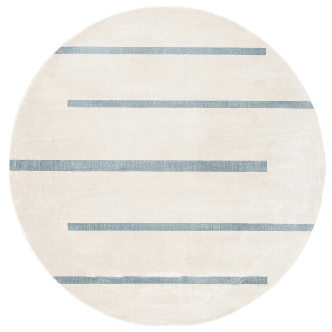 SAFAVIEH Orwell Collection ORW353A Ivory / Blue Rug Image 4