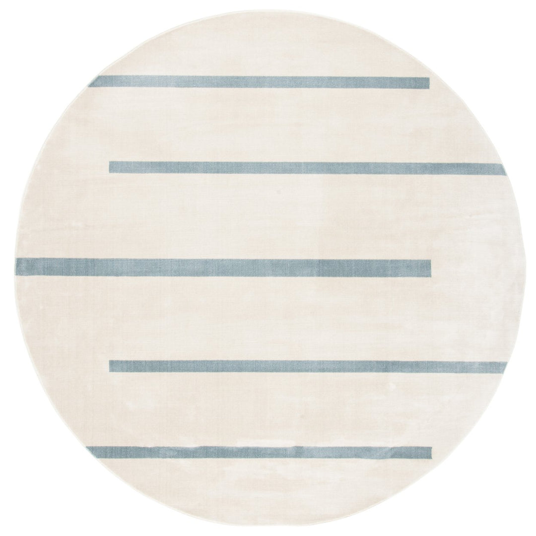 SAFAVIEH Orwell Collection ORW353A Ivory / Blue Rug Image 1