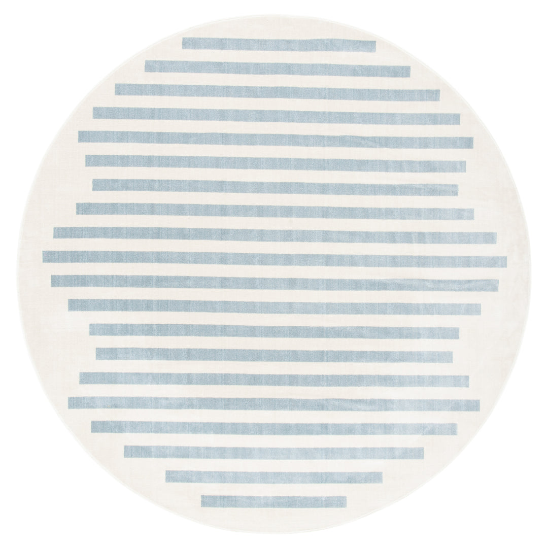 SAFAVIEH Orwell Collection ORW352A Ivory / Blue Rug Image 3