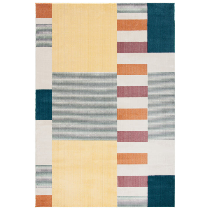 SAFAVIEH Orwell Collection ORW369B Beige / Yellow Rug Image 1