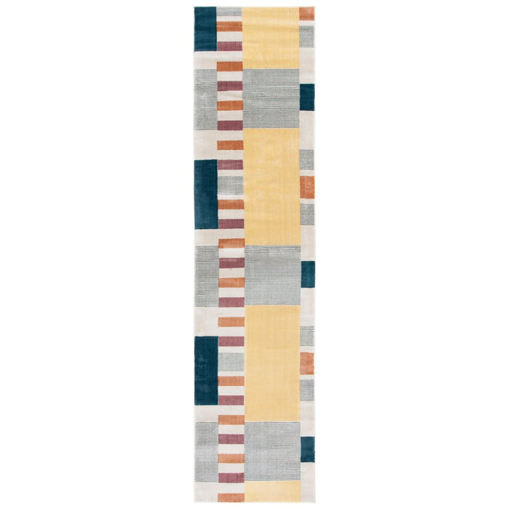 SAFAVIEH Orwell Collection ORW369B Beige / Yellow Rug Image 5