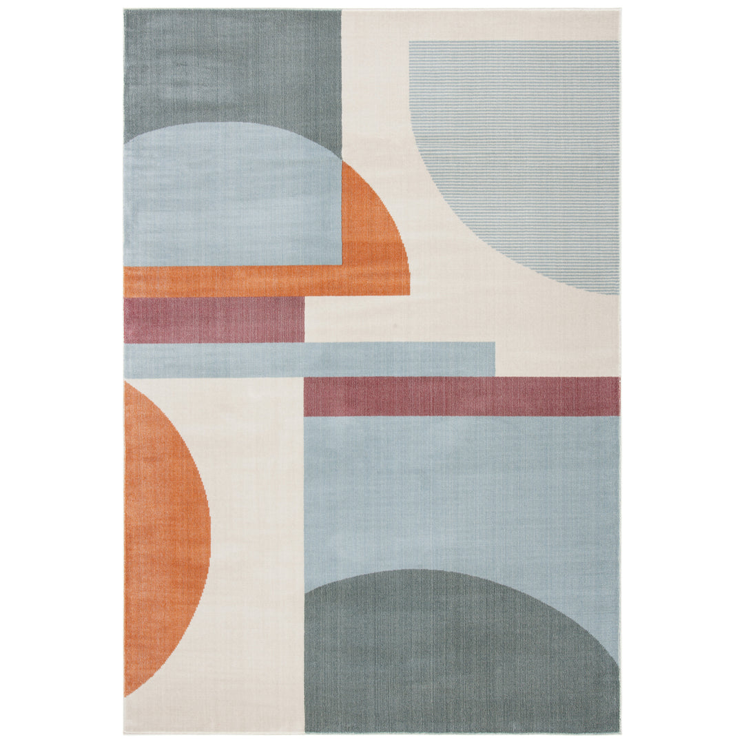 SAFAVIEH Orwell Collection ORW370A Ivory / Blue Rug Image 1