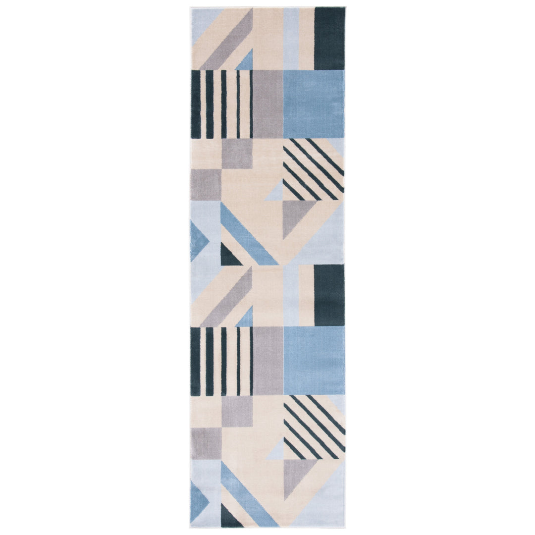 SAFAVIEH Orwell Collection ORW396B Beige / Blue Rug Image 5