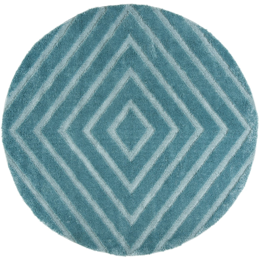 SAFAVIEH Olympia Shag Collection OSG324D Blue Rug Image 4