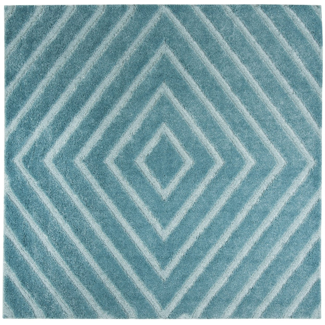 SAFAVIEH Olympia Shag Collection OSG324D Blue Rug Image 6