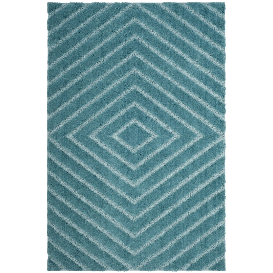 SAFAVIEH Olympia Shag Collection OSG324D Blue Rug Image 8