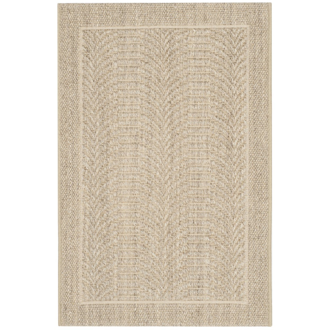 SAFAVIEH Palm Beach PAB322A Handmade Desert Sand Rug Image 1