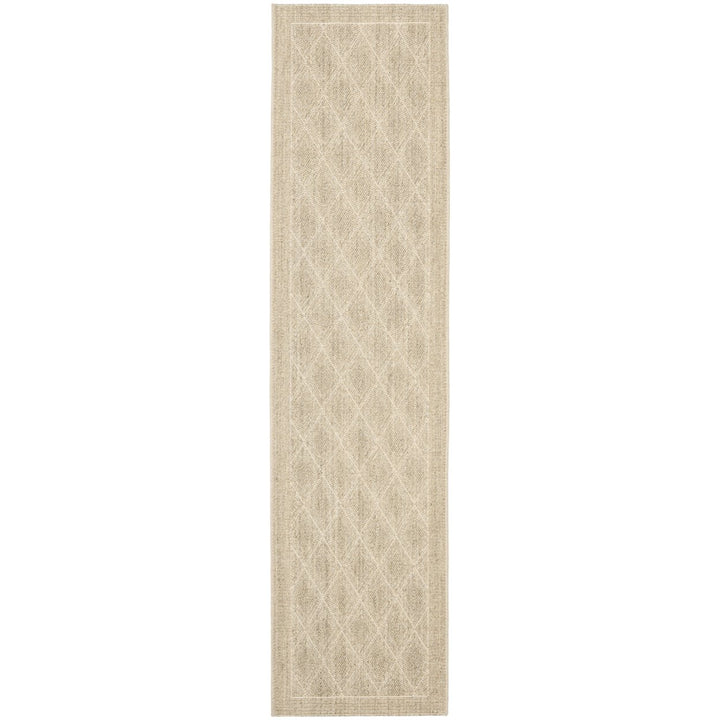 SAFAVIEH Palm Beach Collection PAB351A Sand Rug Image 1