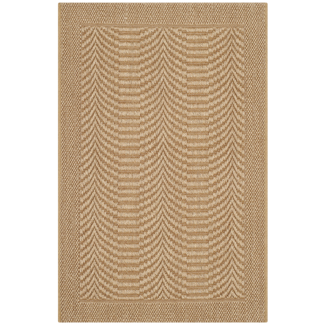 SAFAVIEH Palm Beach Collection PAB322M Maize Rug Image 5