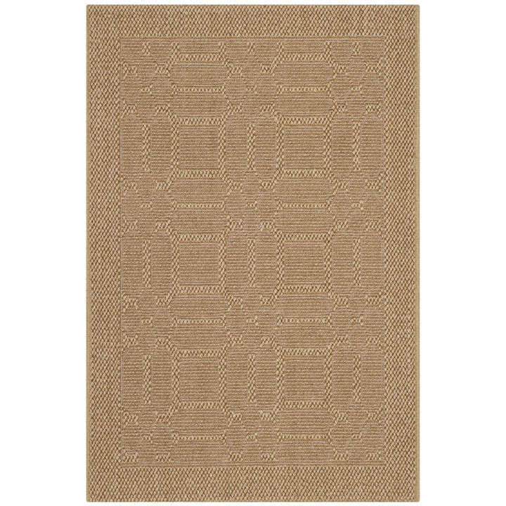 SAFAVIEH Palm Beach Collection PAB323M Maize Rug Image 1