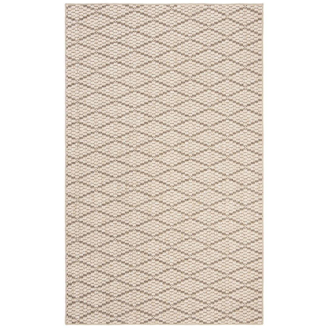 SAFAVIEH Palm Beach Collection PAB361B Beige/Brown Rug Image 1