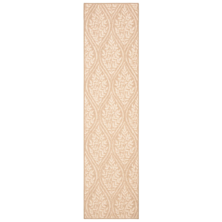 SAFAVIEH Palm Beach PAB515A Sand / Natural Rug Image 1