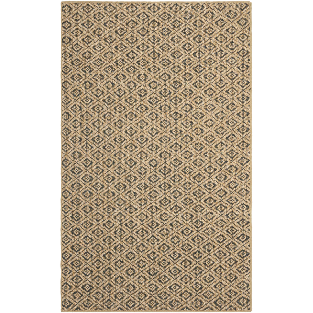 SAFAVIEH Palm Beach PAB411B Natural / Black Rug Image 7