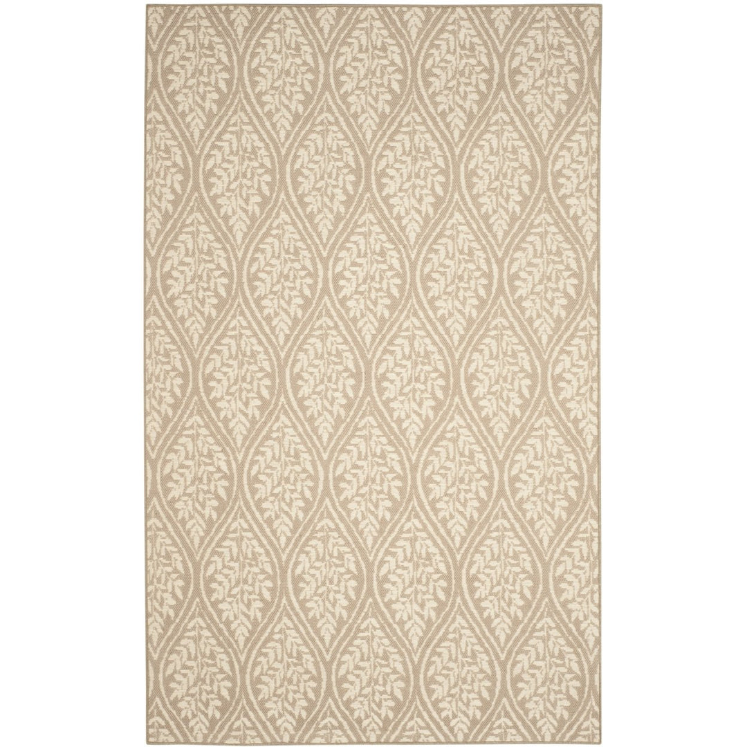 SAFAVIEH Palm Beach PAB515A Sand / Natural Rug Image 1