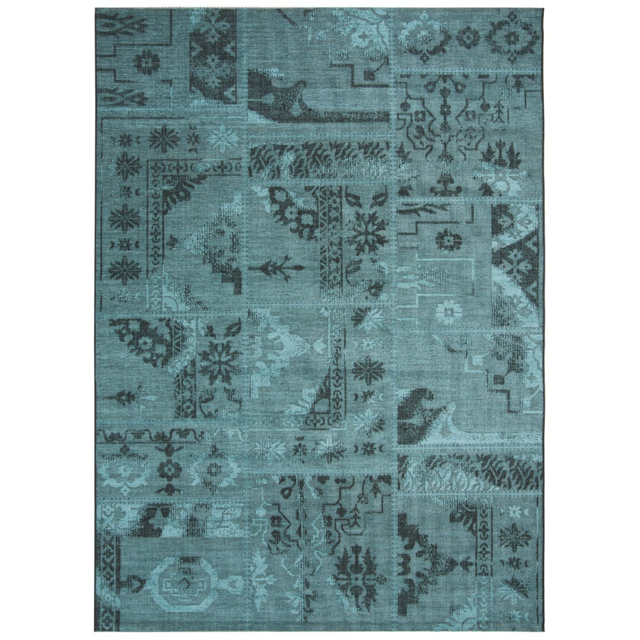 SAFAVIEH Palazzo PAL121-56C4 Black / Turquoise Rug Image 1