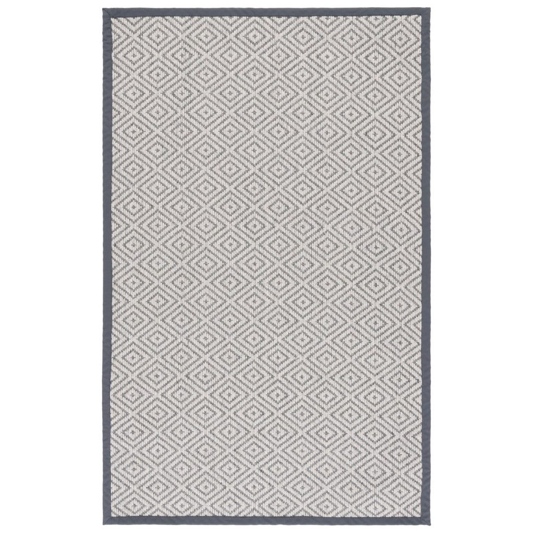 SAFAVIEH Palm Beach PAB612F Grey / Dark Grey Rug Image 8