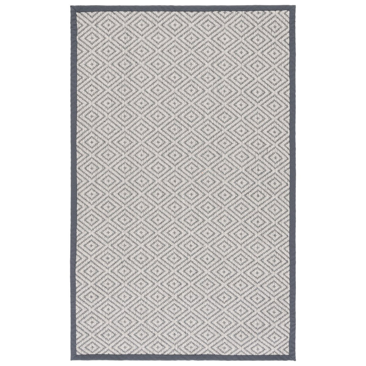 SAFAVIEH Palm Beach PAB612F Grey / Dark Grey Rug Image 8