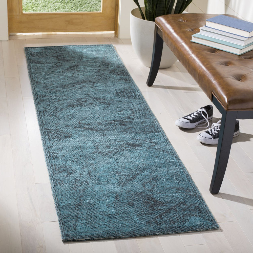 SAFAVIEH Palazzo PAL122-56C4 Black / Turquoise Rug Image 2