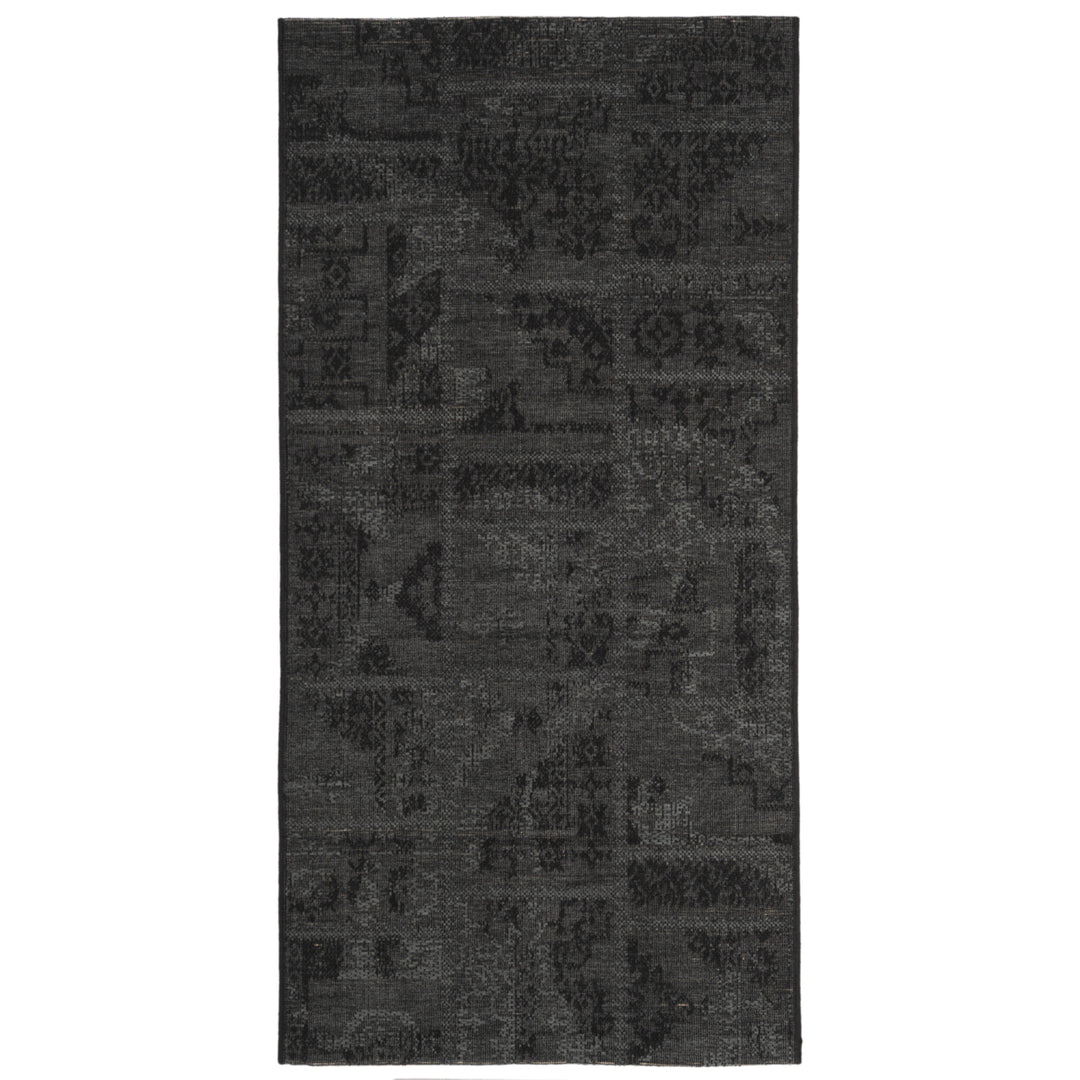 SAFAVIEH Palazzo Collection PAL121-56C6 Black / Grey Rug Image 8