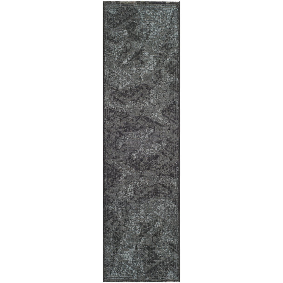 SAFAVIEH Palazzo Collection PAL122-56C6 Black / Grey Rug Image 3