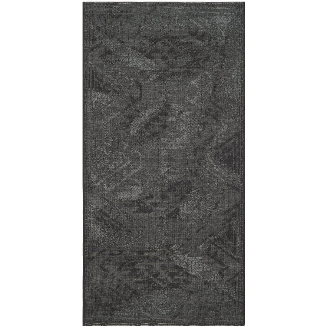 SAFAVIEH Palazzo Collection PAL122-56C6 Black / Grey Rug Image 8