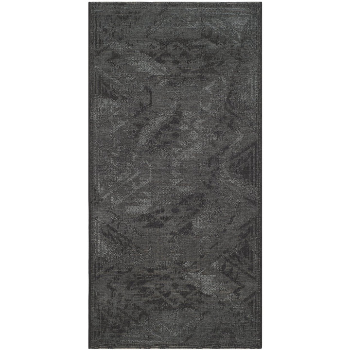 SAFAVIEH Palazzo Collection PAL122-56C6 Black / Grey Rug Image 8