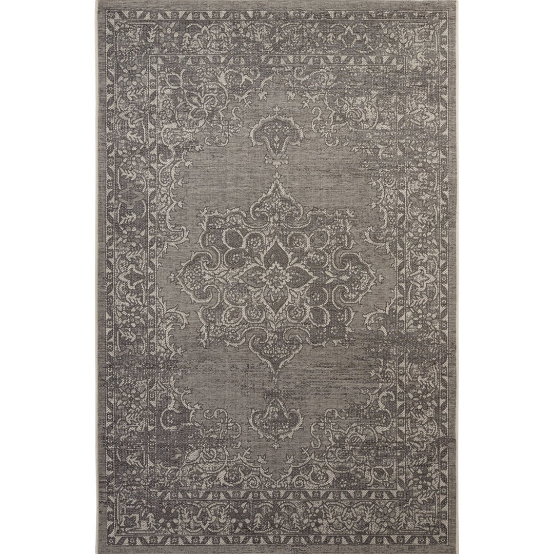 SAFAVIEH Palazzo PAL124-78124 Light Grey / Anthracite Rug Image 1