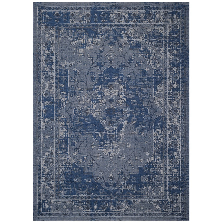 SAFAVIEH Palazzo PAL128-7970 Blue / Light Grey Rug Image 1