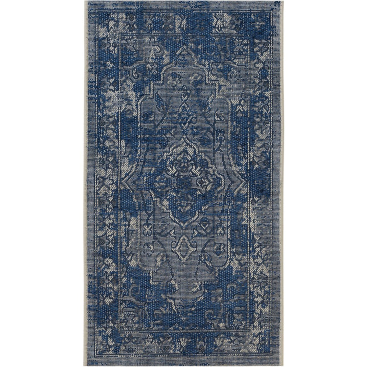 SAFAVIEH Palazzo PAL128-78121 Light Blue / Blue Rug Image 6