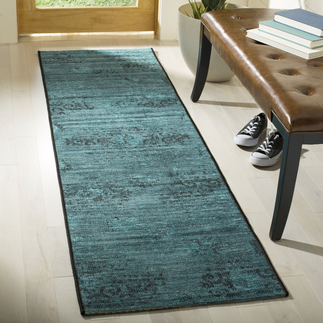 SAFAVIEH Palazzo PAL129-56C4 Black / Turquoise Rug Image 2