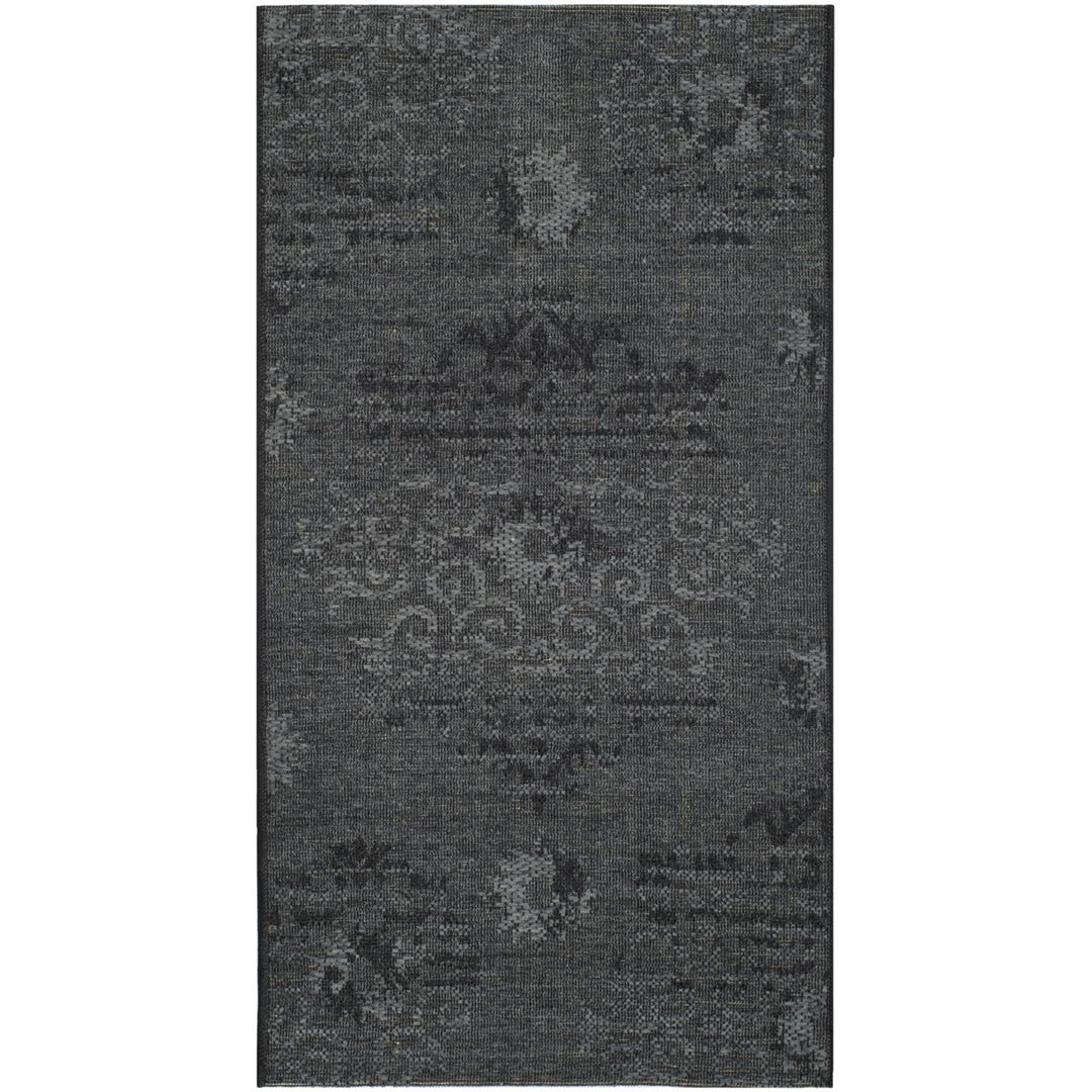 SAFAVIEH Palazzo Collection PAL129-56C6 Black / Grey Rug Image 7
