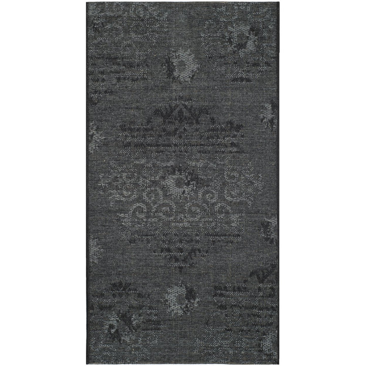 SAFAVIEH Palazzo Collection PAL129-56C6 Black / Grey Rug Image 7