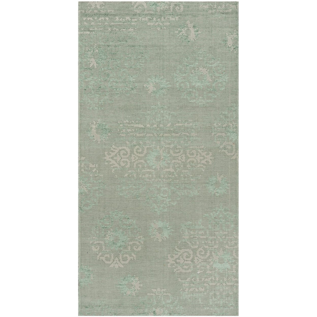 SAFAVIEH Palazzo PAL129-7952 Light Green / Light Grey Rug Image 6