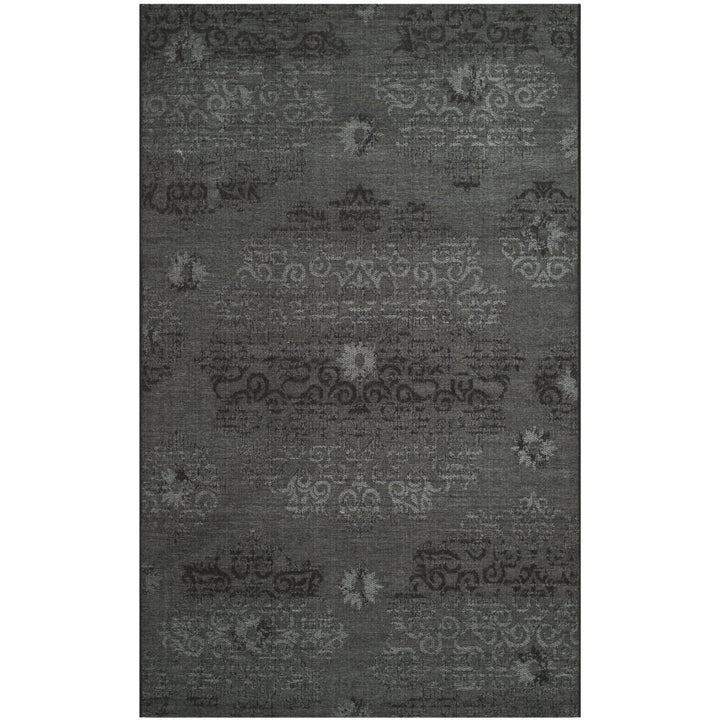 SAFAVIEH Palazzo Collection PAL129-56C6 Black / Grey Rug Image 8