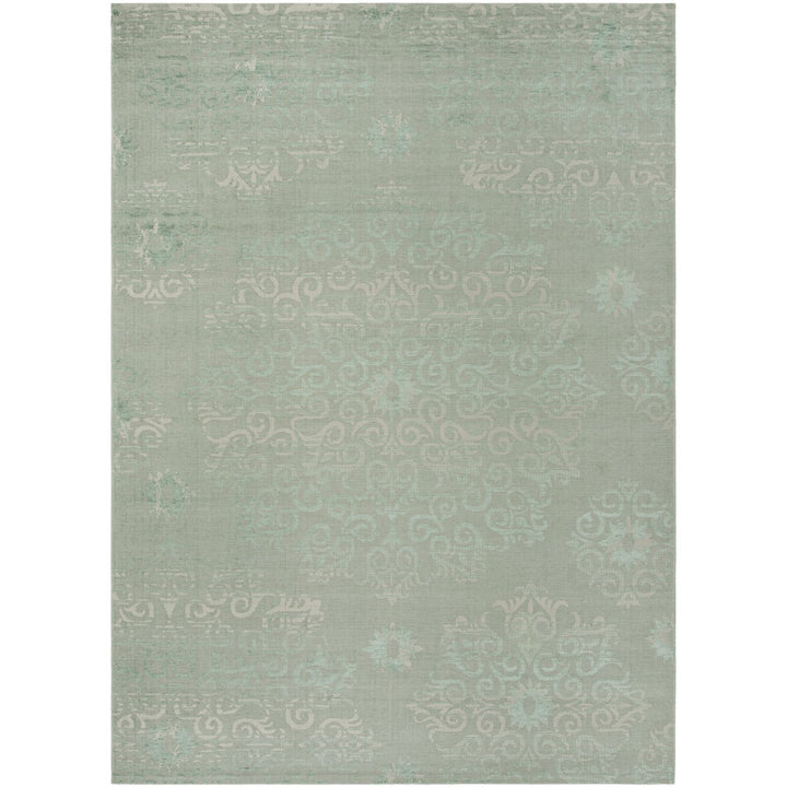 SAFAVIEH Palazzo PAL129-7952 Light Green / Light Grey Rug Image 7