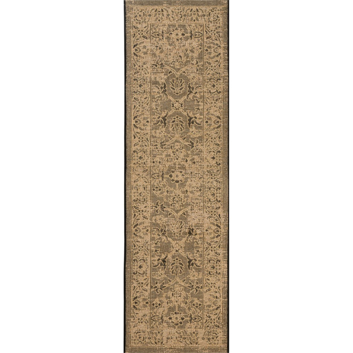 SAFAVIEH Palazzo Collection PAL133-16211 Black / Creme Rug Image 3