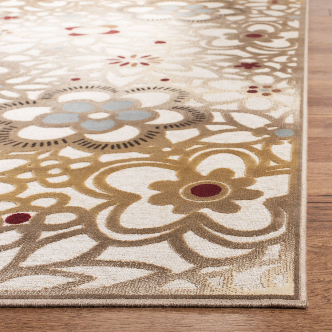 SAFAVIEH Paradise Collection PAR02-604 Taupe / Beige Rug Image 2