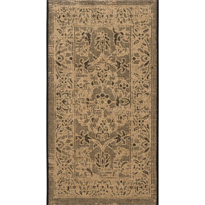 SAFAVIEH Palazzo Collection PAL133-16211 Black / Creme Rug Image 7