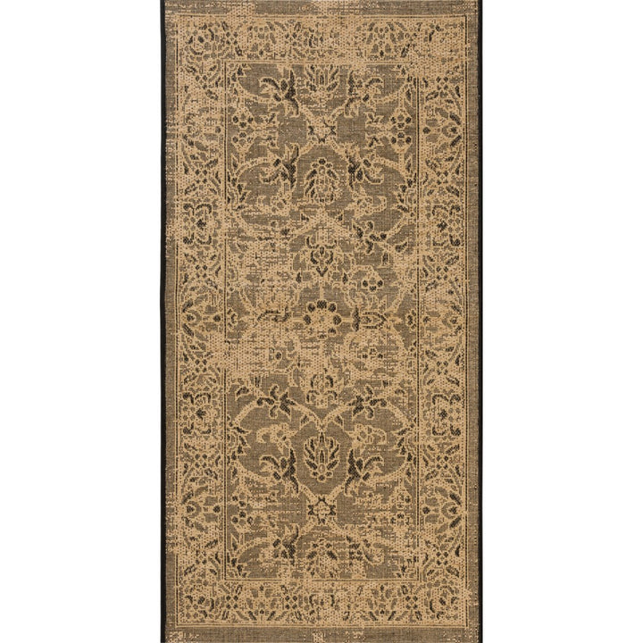 SAFAVIEH Palazzo Collection PAL133-16211 Black / Creme Rug Image 8