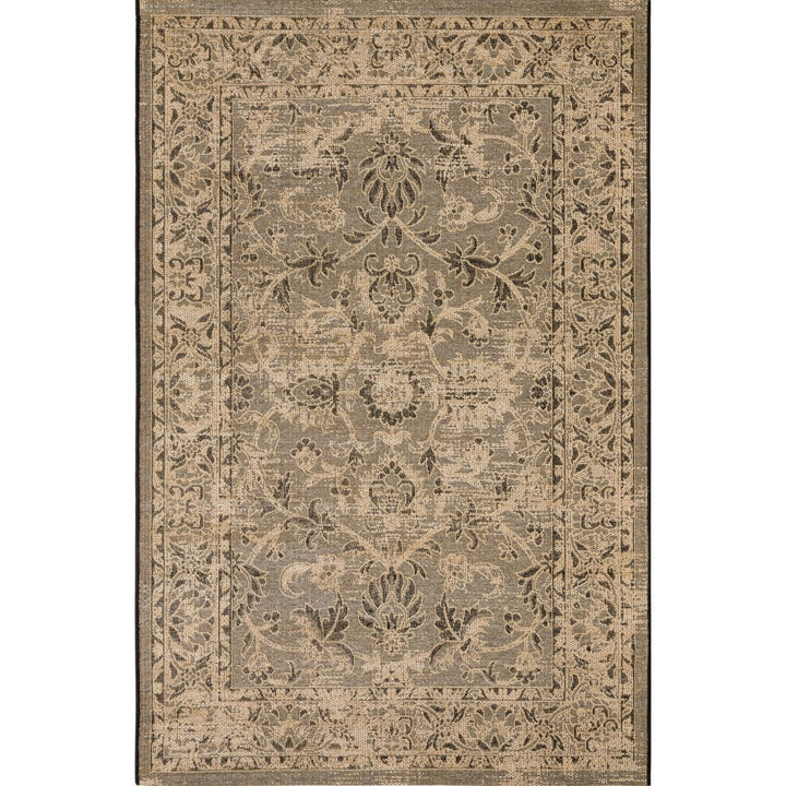 SAFAVIEH Palazzo Collection PAL133-16211 Black / Creme Rug Image 9