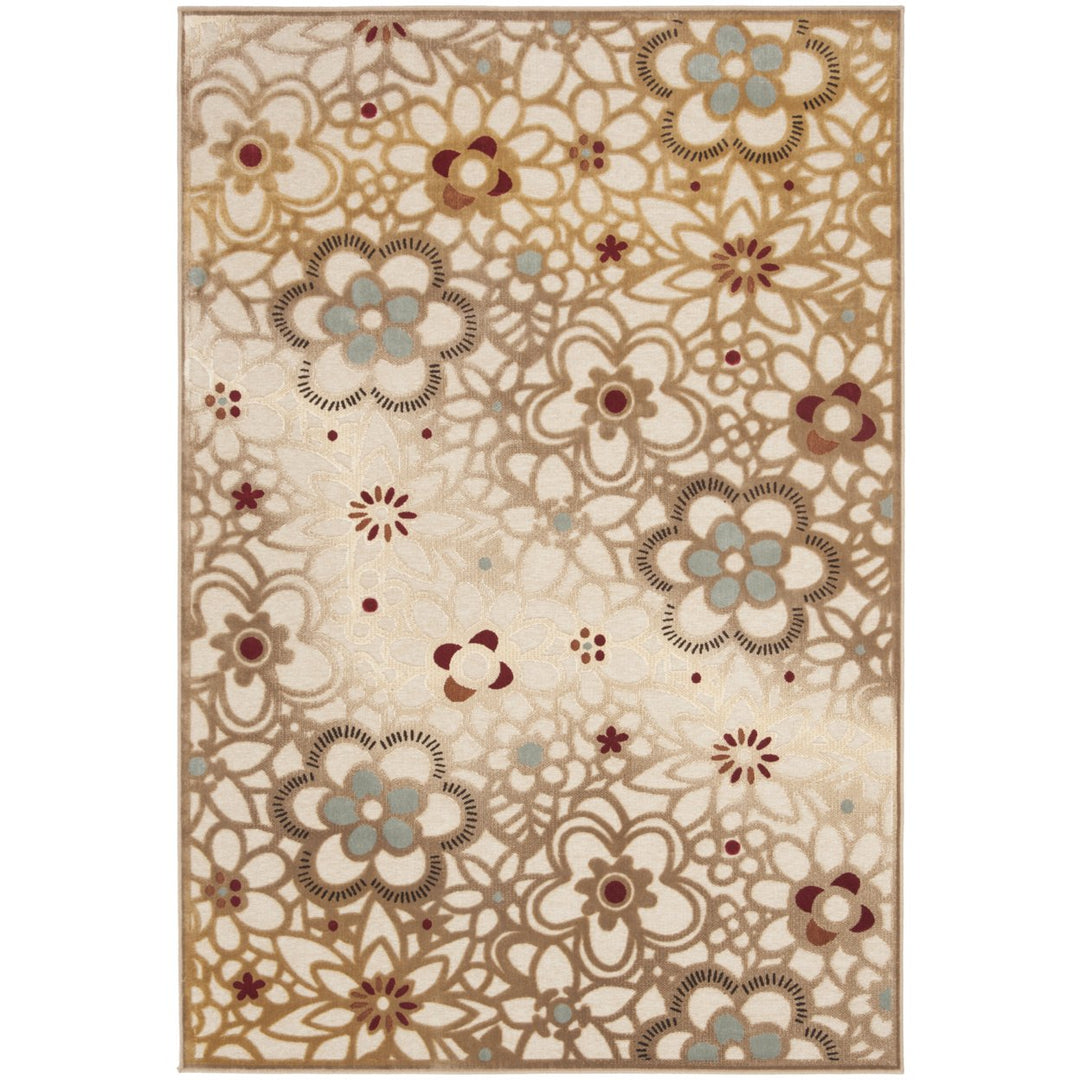 SAFAVIEH Paradise Collection PAR02-604 Taupe / Beige Rug Image 1