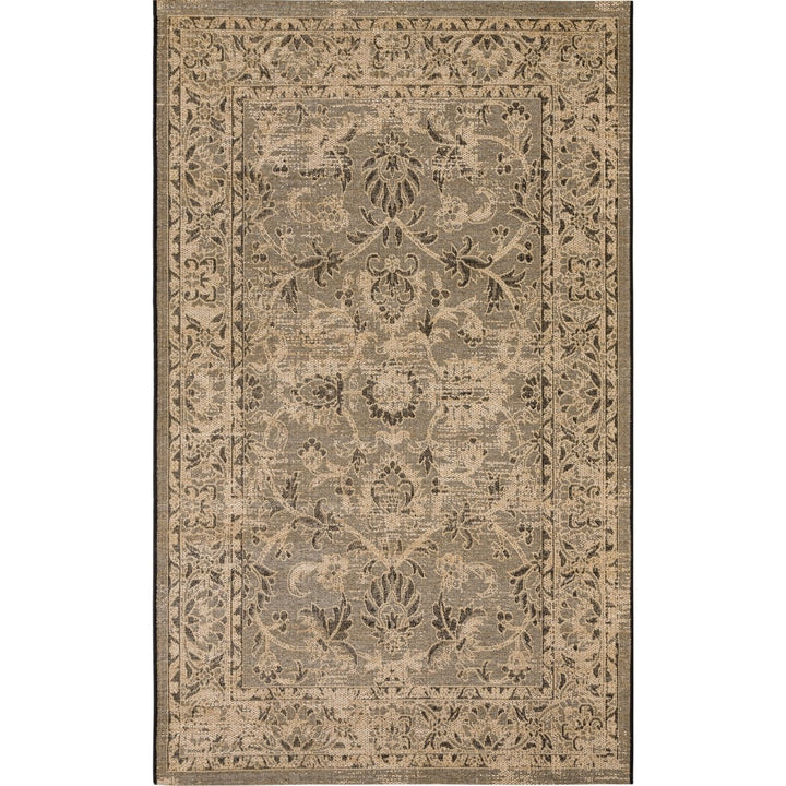 SAFAVIEH Palazzo Collection PAL133-16211 Black / Creme Rug Image 10