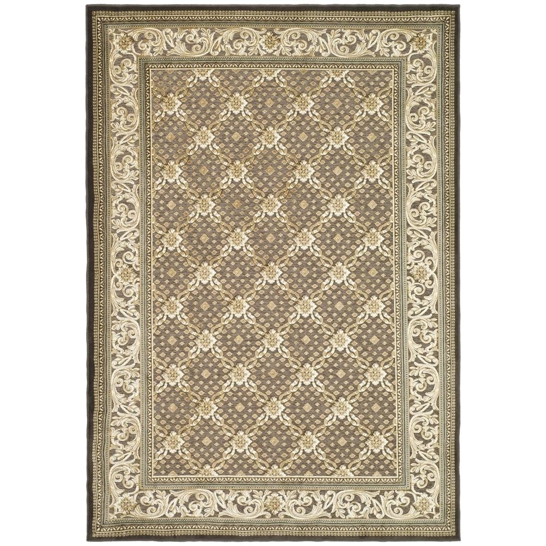 SAFAVIEH Paradise Collection PAR04-303 Dark Brown Rug Image 1