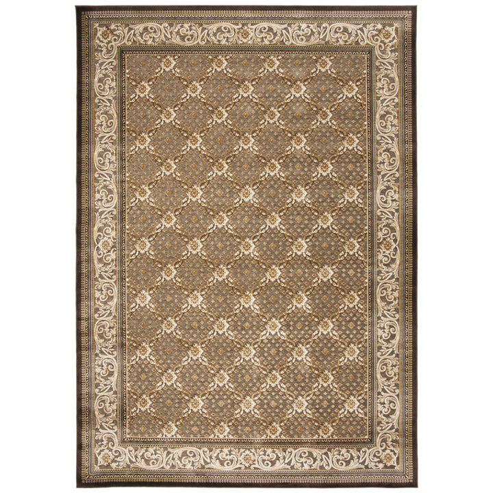 SAFAVIEH Paradise Collection PAR04-303 Dark Brown Rug Image 1