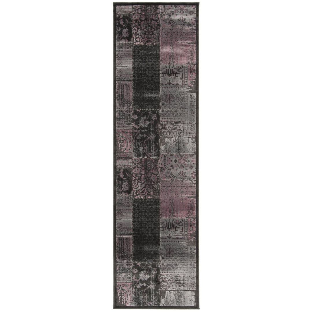 SAFAVIEH Paradise PAR100-330 Charcoal / Multi Rug Image 1