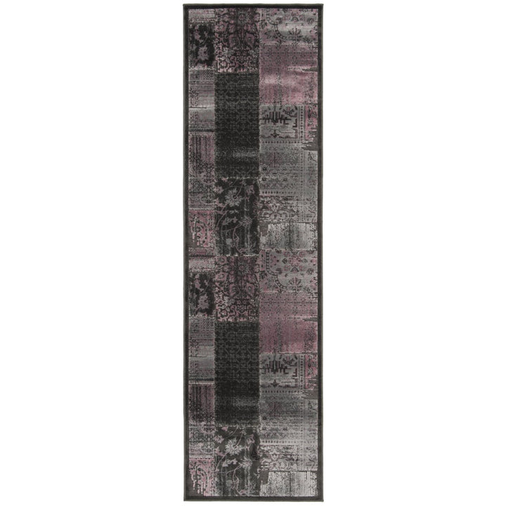 SAFAVIEH Paradise PAR100-330 Charcoal / Multi Rug Image 1