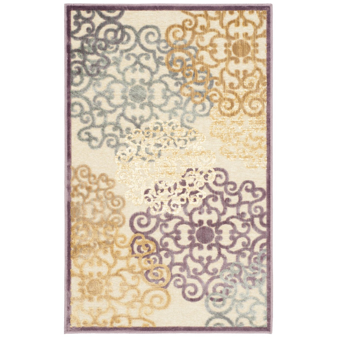 SAFAVIEH Paradise Collection PAR102-840 Mauve / Multi Rug Image 1