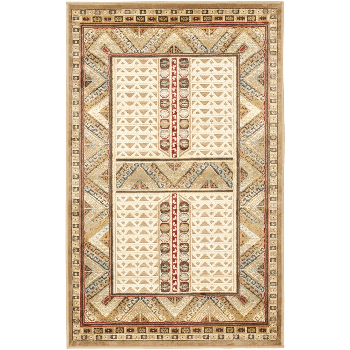 SAFAVIEH Paradise Collection PAR11-606 Ivory Rug Image 1