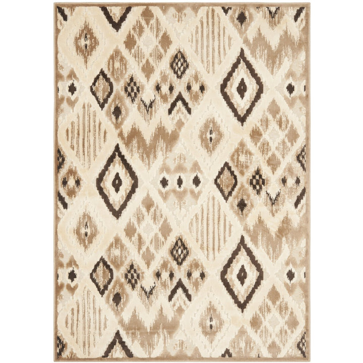 SAFAVIEH Paradise Collection PAR114-640 Taupe / Cream Rug Image 1