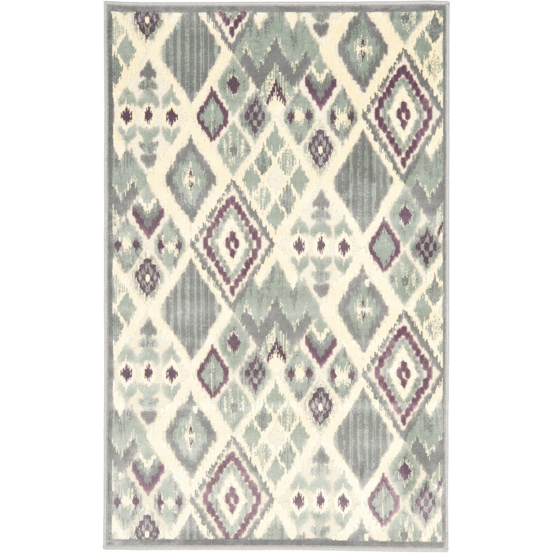 SAFAVIEH Paradise Collection PAR114-740 Grey / Multi Rug Image 1